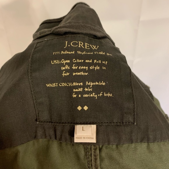 J crew the downtown field jacket in drab olive L - Picture 5 of 6